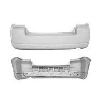 2007 2008 2009 2011 Dodge Caliber Rear Bumper Cover chrome exhaust tip