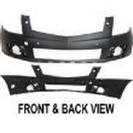2010 2011 2012 Cadillac SRX Front Bumper Cover withwasher sensor openings